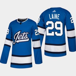 Winnipeg Jets Trikot Patrik Laine #29 2018-19 Blau Authentic Heritage Alternate